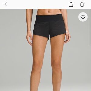 Lululemon Speed Up Short 2.5’’. Size 8